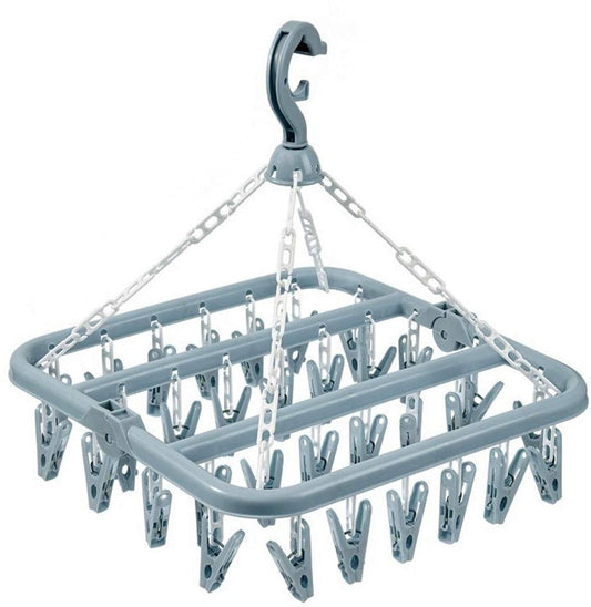 Sock Dryer - Clothesline - 32 Clips - Sock Hanger - Wasrek - Wasrek - Carousel - Drying Carousel - Clothes V1188-MS-313-0205