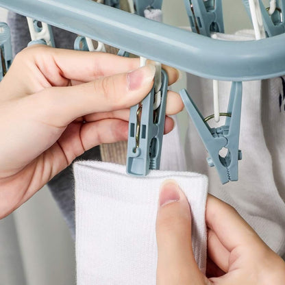 Sock Dryer - Clothesline - 32 Clips - Sock Hanger - Wasrek - Wasrek - Carousel - Drying Carousel - Clothes V1188-MS-313-0205