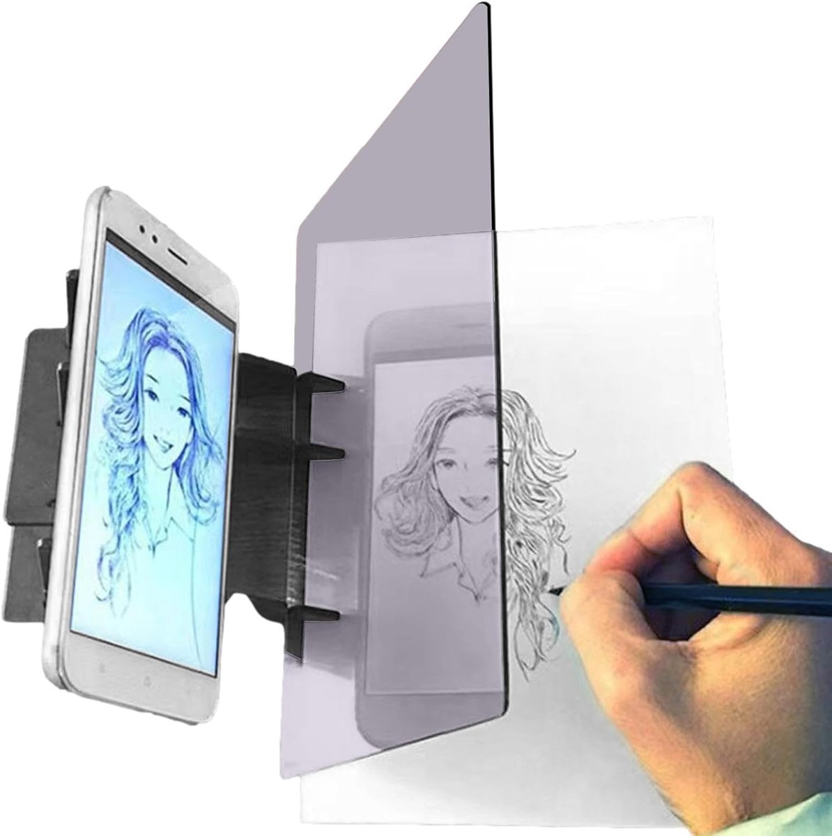 Drawing Pad - Optical Projector for Students - Art Stencil Tool - For Students, Beginners, Children and V1188-MS-313-0217