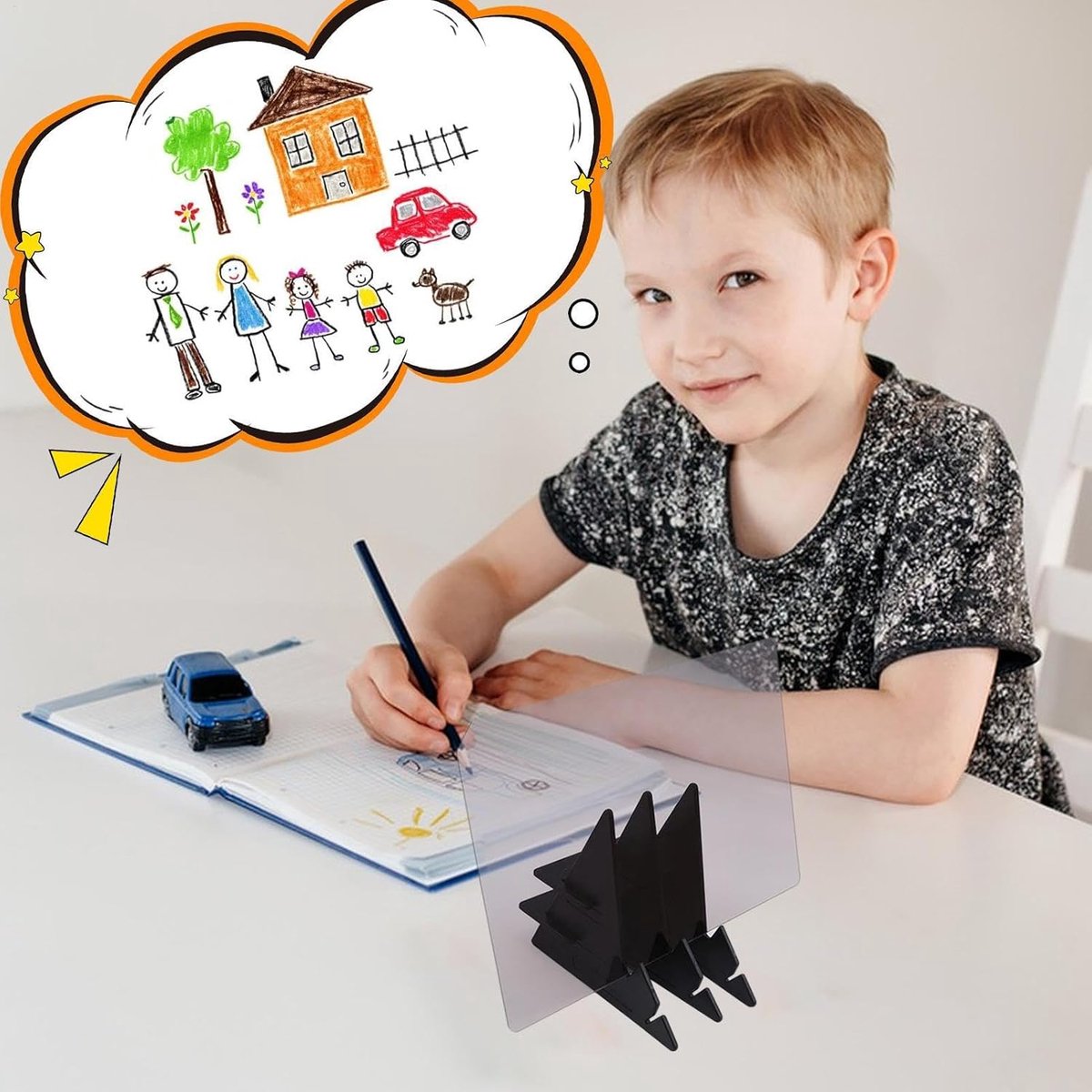 Drawing Pad - Optical Projector for Students - Art Stencil Tool - For Students, Beginners, Children and V1188-MS-313-0217