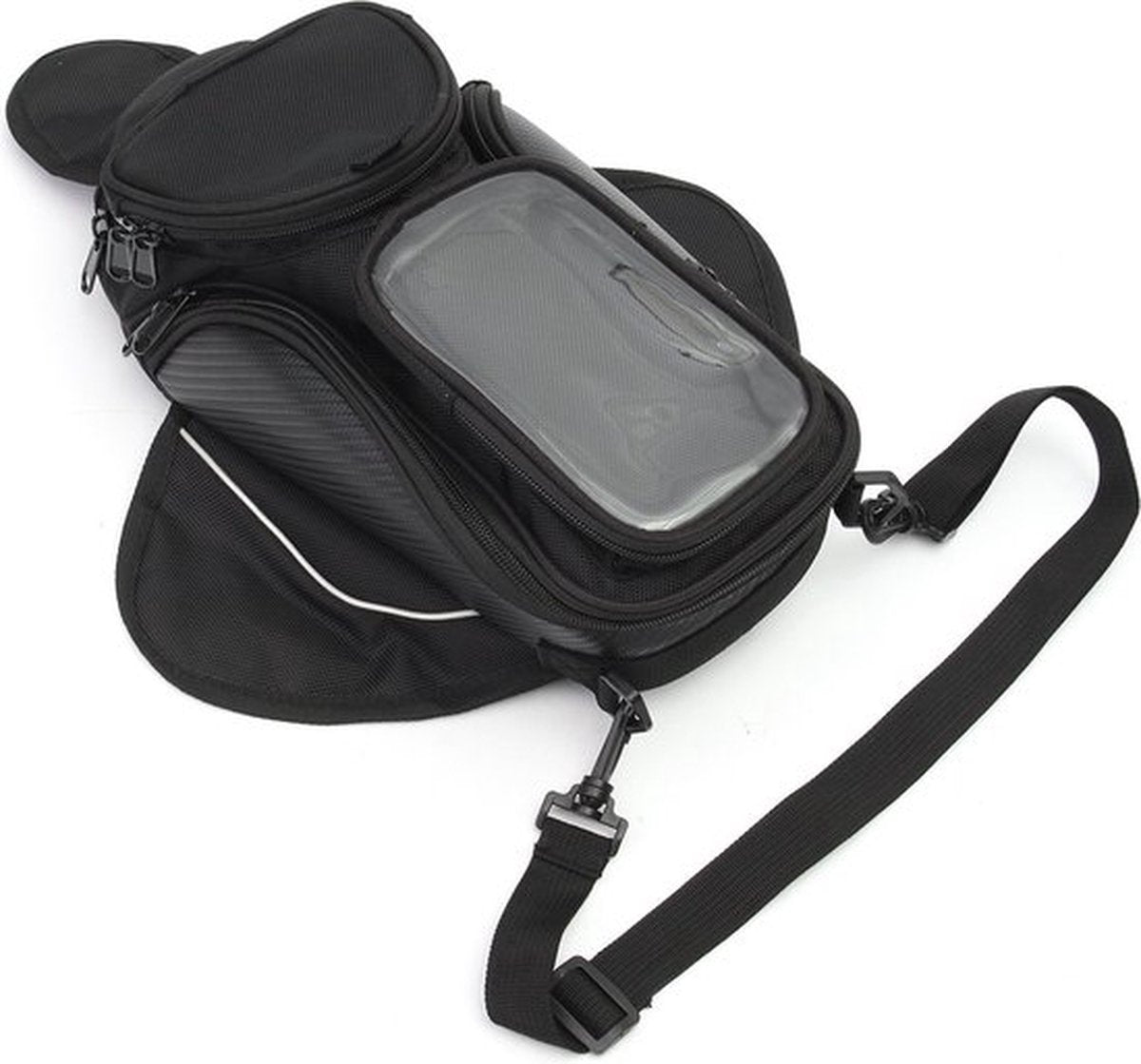 Black Phone Handlebar Tank Bag V1188-MS-313-0220