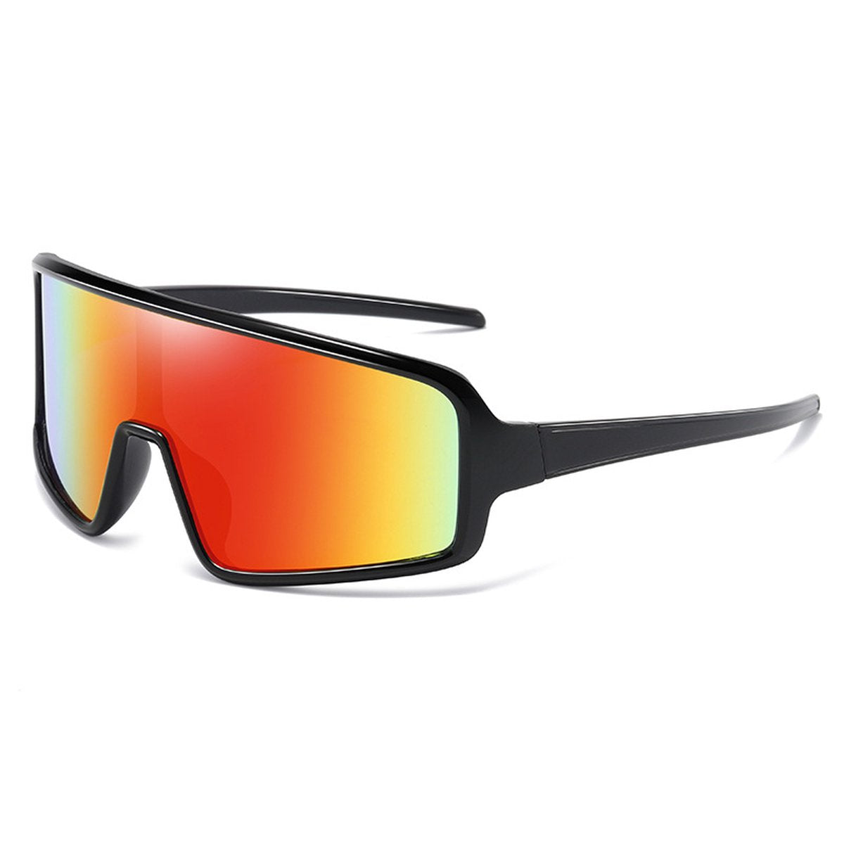 Sport Sunglasses - Red - Extra Large Frame - Cycling Glasses, Sports Glasses V1188-MS-313-0237