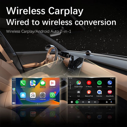 2-in-1 Wireless USB Car Adapter for Android CarPlay V1188-MS-313-0242