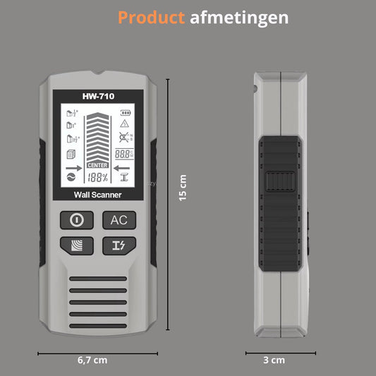 Pipe Finder - Pipe Detector - detector for walls, wood, metal, pipes, wiring - in-depth analysis V1188-MS-313-0246