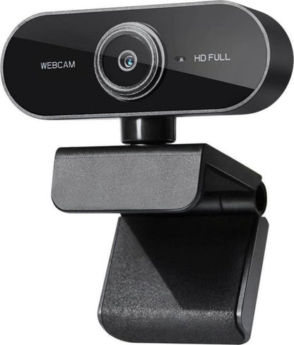 Full HD Webcam - 1080p - Webcam with Microphone - Computer - Laptop - Autofocus - Work from Home - Webcam for V1188-MS-313-0248