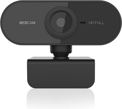 Full HD Webcam - 1080p - Webcam with Microphone - Computer - Laptop - Autofocus - Work from Home - Webcam for V1188-MS-313-0248