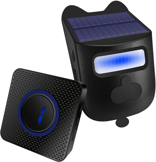 Driveway Alarm - Entry Detector - Solar Driveway Alarm - Passage Detector - Wireless = Security - V1188-MS-313-0262