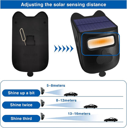 Driveway Alarm - Entry Detector - Solar Driveway Alarm - Passage Detector - Wireless = Security - V1188-MS-313-0262