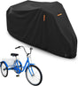 Protective cover for adult electric tricycle, waterproof, windproof and dustproof, black V1188-MS-313-0270
