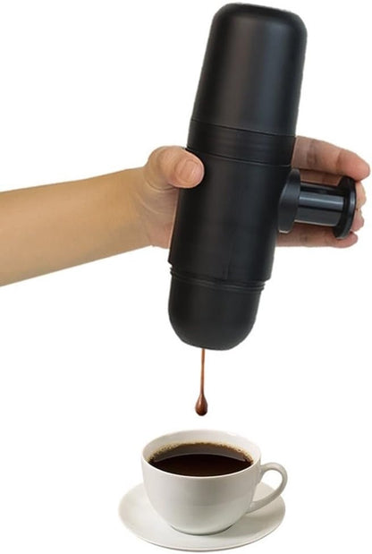 Portable manual coffee maker for travel - ideal for outdoor camping V1188-MS-313-0271