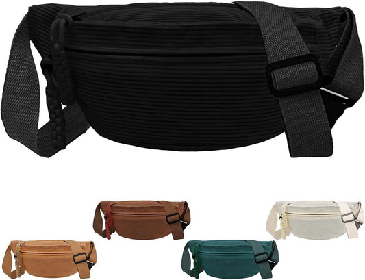 Fanny pack - Women's fanny pack - Men's fanny packs - Corduroy fanny pack - Women's corduroy fanny pack - V1188-MS-313-0273