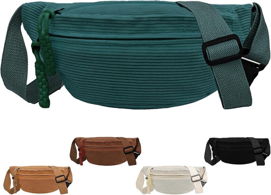 Belt bag - Women's belt bag - Men's belt bags - Corduroy belt bag - Women's corduroy belt bag - Adjustable V1188-MS-313-0275