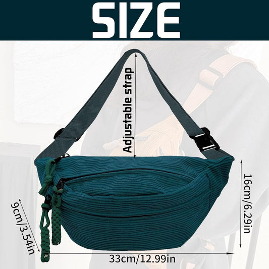 Belt bag - Women's belt bag - Men's belt bags - Corduroy belt bag - Women's corduroy belt bag - Adjustable V1188-MS-313-0275