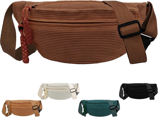 Fanny pack - Women's fanny pack - Men's fanny pack - Corduroy fanny pack - Women's corduroy fanny pack - V1188-MS-313-0276