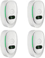Plug-in Negative Ion Air Purifier (4-Pack) - Mini Portable Negative Ion Generator for Home, Quiet Deodorizer V1188-MS-313-0294