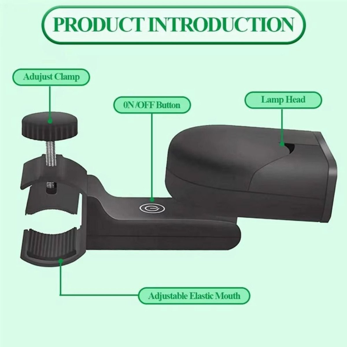Grill lighting, Grill accessories, Bright double lamp, Cooking grill circulation light V1188-MS-313-0296
