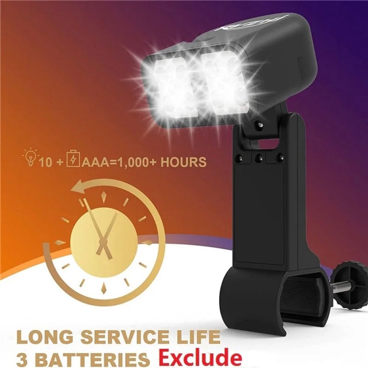 Grill lighting, Grill accessories, Bright double lamp, Cooking grill circulation light V1188-MS-313-0296