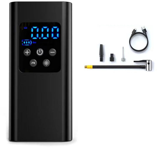 Bicycle pump - Electric bicycle pump - Bicycle pumps - 150 PSI electric air pump - 6000 mAh - Battery V1188-MS-313-0300