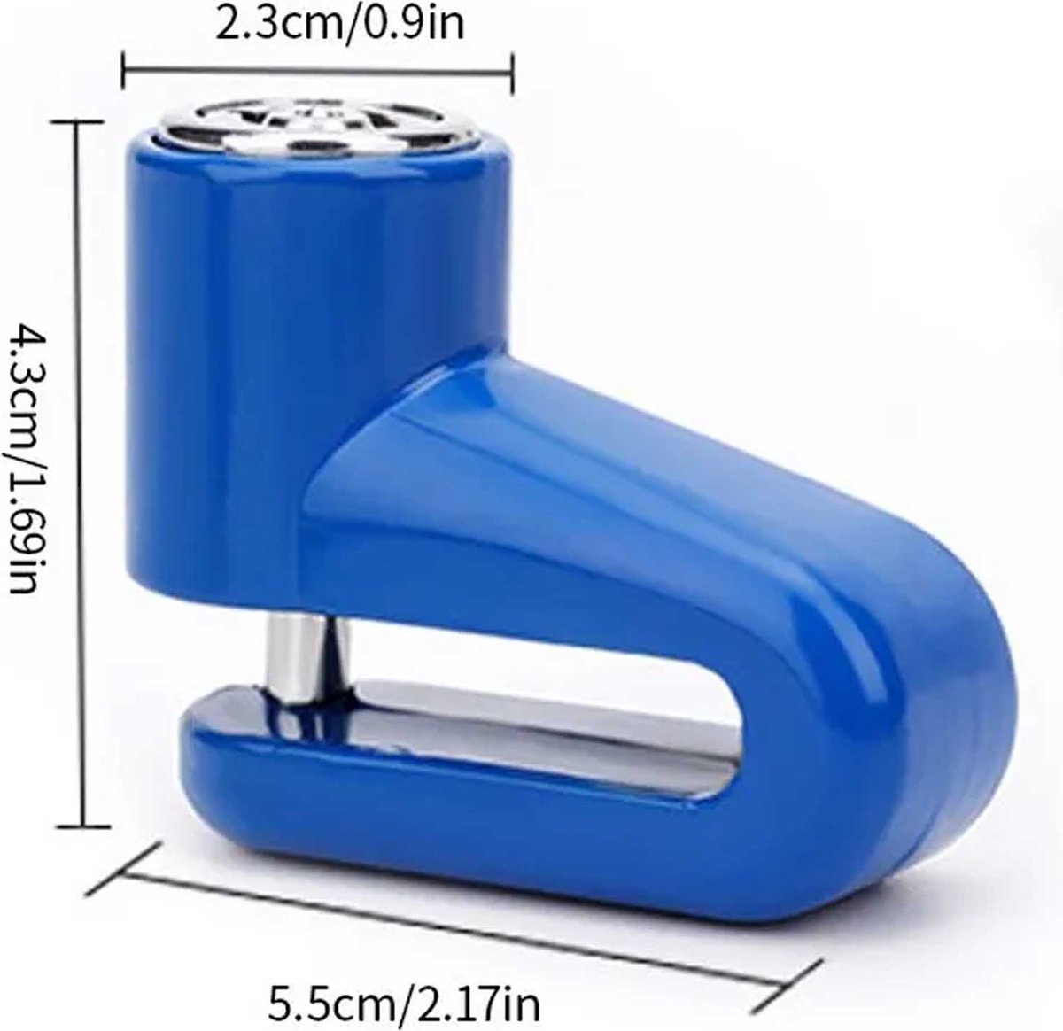 Disc brake lock - Bicycle - E-bike - Motorcycle - Scooter - Moped - Disc brake lock - Universal - Bicycle lock V1188-MS-313-0301
