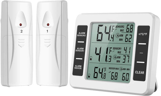 Thermometer - thermometers - indoor thermometer - freezer thermometer - freezer thermometer - digital V1188-MS-313-0314