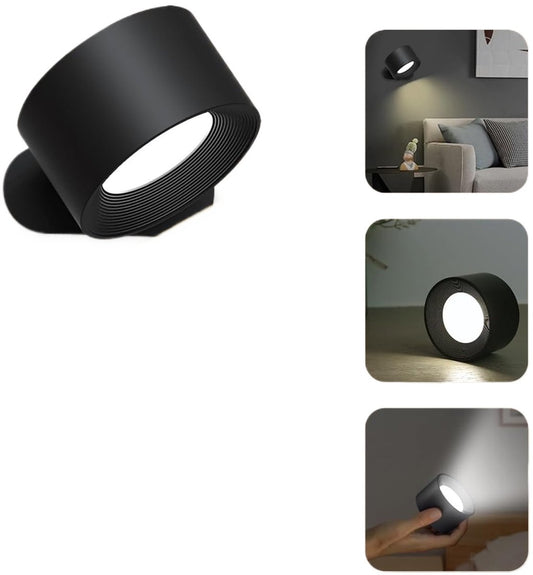 Lamp - Indoor wall light - LED wall light - Night light for adults - Battery operated wall light (1 piece) - V1188-MS-313-0340
