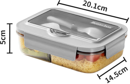 Lunch box - Lunch box for adults - Lunch boxes for children - Compartment lunch box - Reusable lunch box - V1188-MS-313-0360