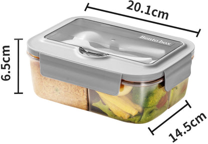 Lunch box - Lunch box for adults - Lunch boxes for children - Compartment lunch box - Reusable lunch box - V1188-MS-313-0360