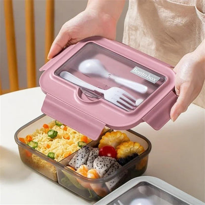 Lunch box - Lunch box for adults - Lunch boxes for children - Compartment lunch box - Reusable lunch box - V1188-MS-313-0360