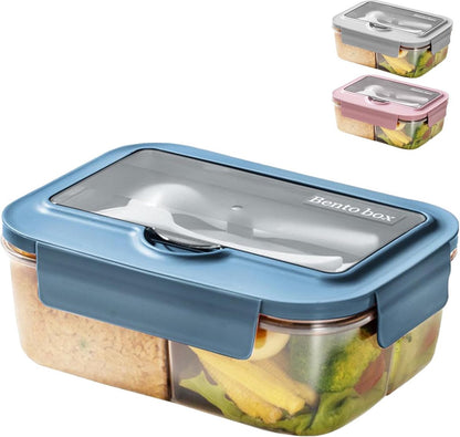 Lunch Box - Children's Lunch Box - Compartmentalized Lunch Box - Reusable Lunch Box - 2-Compartment Lunch Box V1188-MS-313-0361