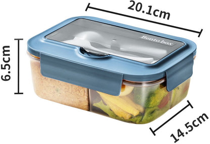Lunch Box - Children's Lunch Box - Compartmentalized Lunch Box - Reusable Lunch Box - 2-Compartment Lunch Box V1188-MS-313-0361