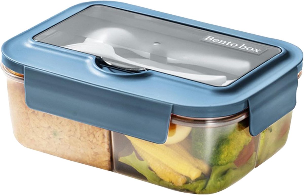 Lunch Box - Children's Lunch Box - Compartmentalized Lunch Box - Reusable Lunch Box - 2-Compartment Lunch Box V1188-MS-313-0361
