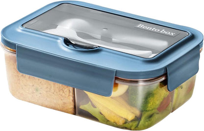 Lunch Box - Children's Lunch Box - Compartmentalized Lunch Box - Reusable Lunch Box - 2-Compartment Lunch Box V1188-MS-313-0361