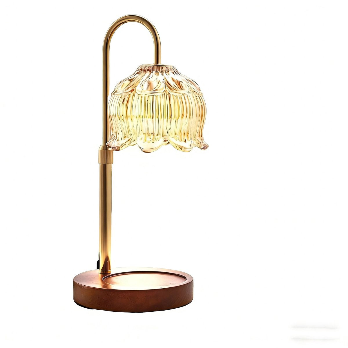 Candle Lamp - Candle Warmer - Candle Warmer with Dimmer - Electric Candle Lamp with Timer - For Scented Jar V1188-MS-313-0375