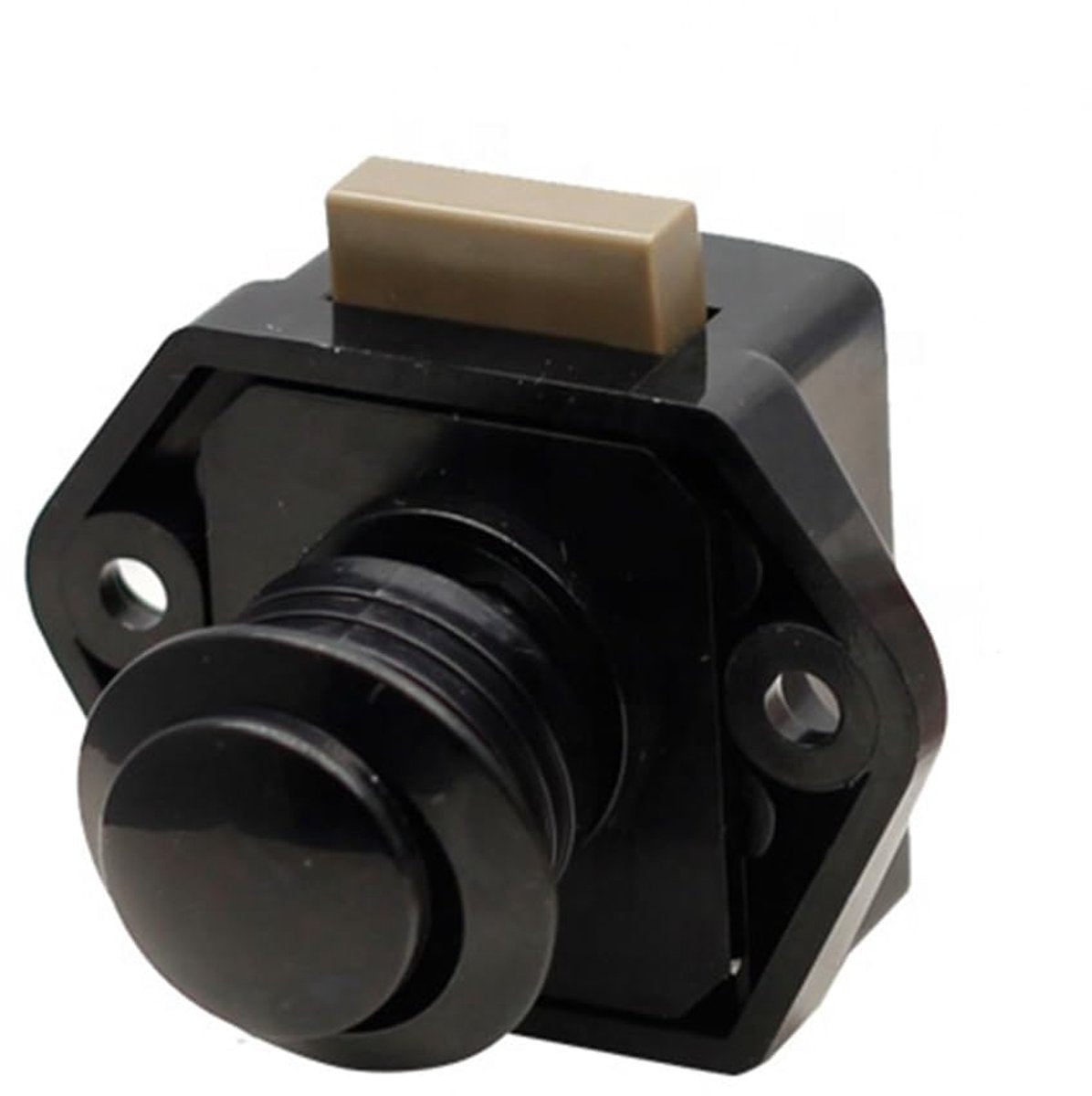 5-Piece Push Button Lock - Push Button for Motorhome - Door Lock - Locking Button for Shutter Door - For V1188-MS-313-0393