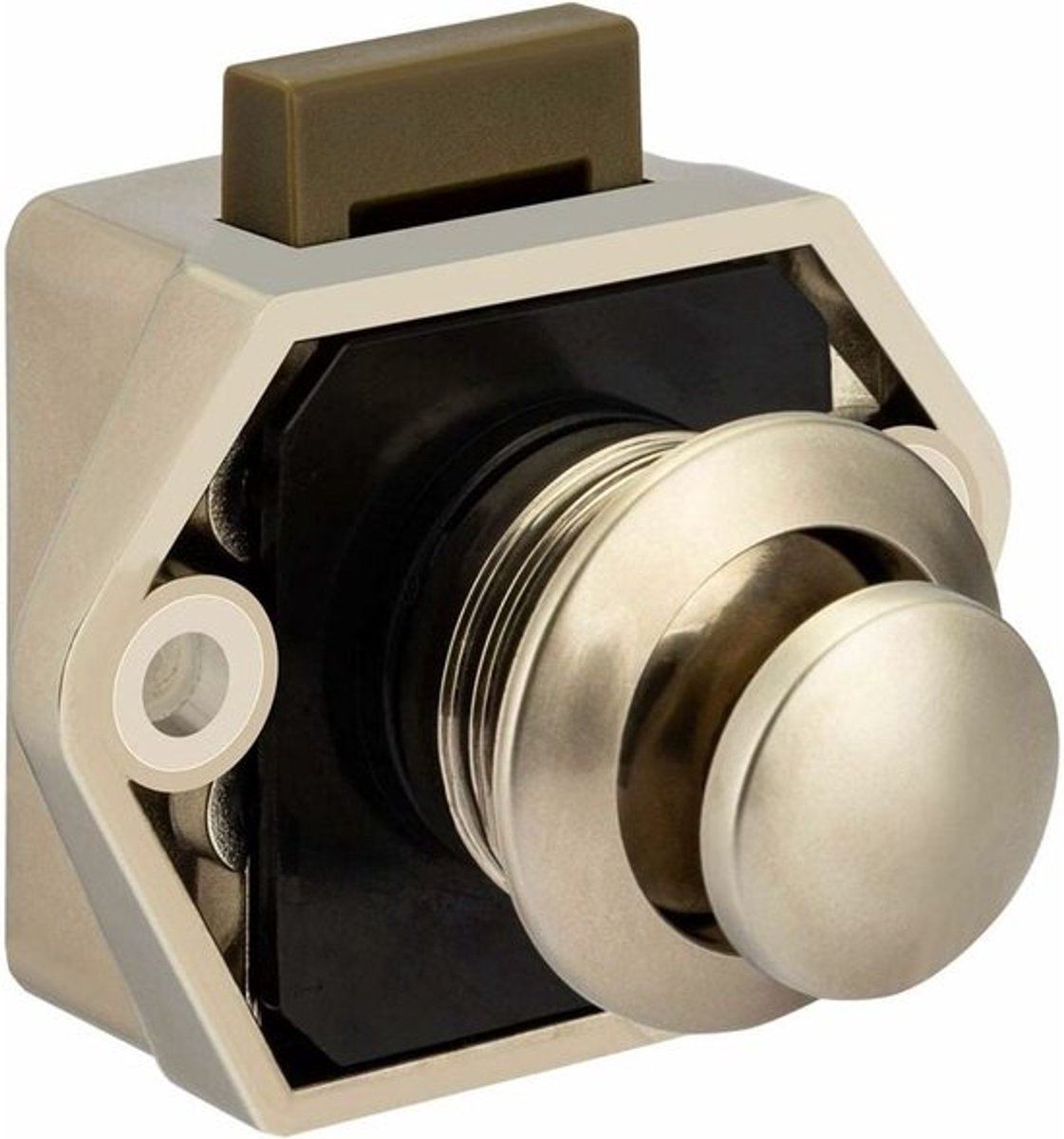 Push button for camper van - Locking button for shutter door - for camping RV, motorcycle, caravan, 5 pieces V1188-MS-313-0394