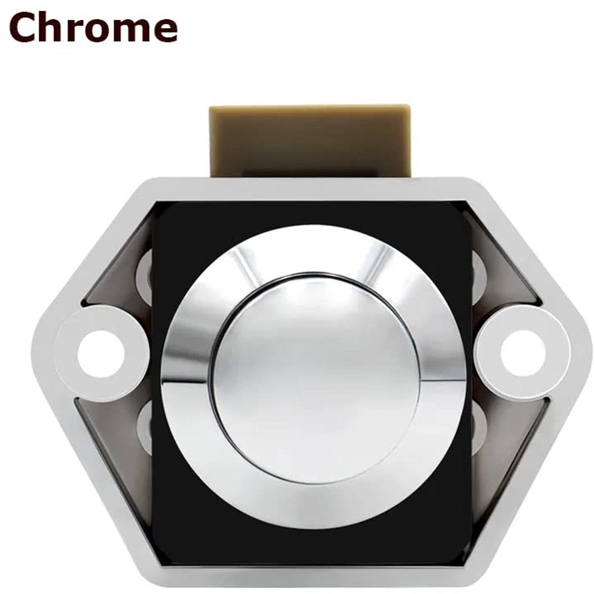 5-Piece Push Button Lock - Push Button for Campervan - Door Lock - Locking Button for Shutter Door - For V1188-MS-313-0395