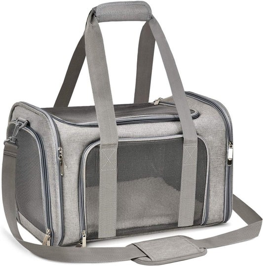 Bicycle panniers - Dog carrier bag for airplanes - Carrier bag for small dogs - Size L - Cat basket, dog V1188-MS-313-0397