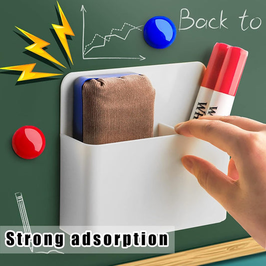 Pen holder - Magnetic pen holder - Marker holder - Marker holder for school - Whiteboard - Magnetic - Marker V1188-MS-313-0415