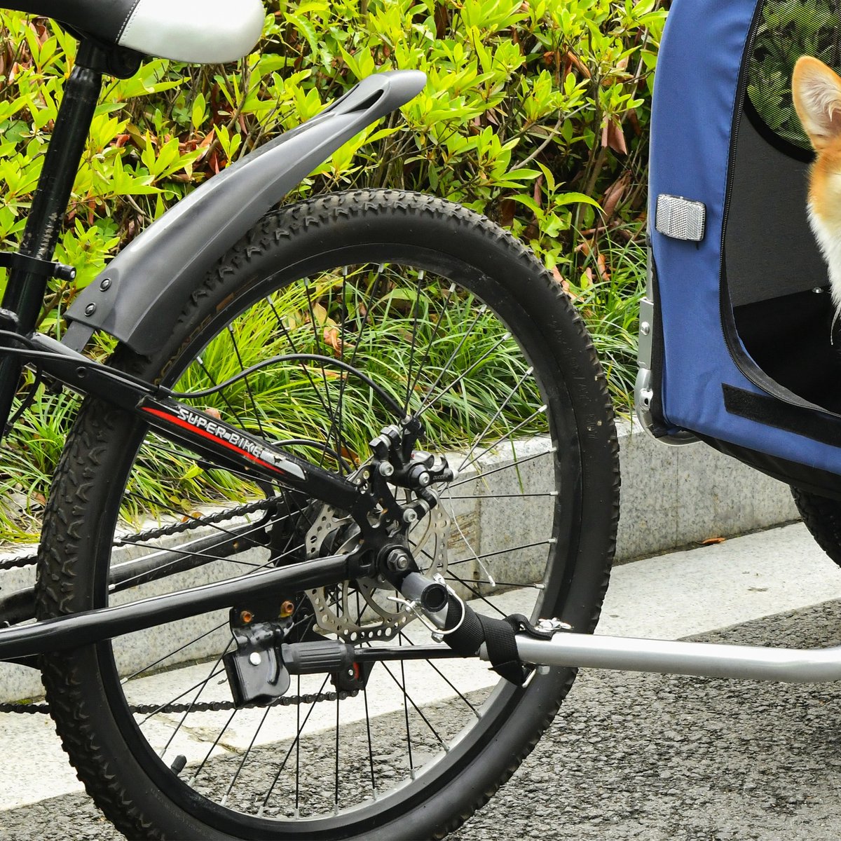 Bicycle trailer hitch - Bicycle trailer - Child's bicycle trailer hitch V1188-MS-313-0418