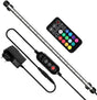 RGB Aquarium Light with Controller - Length 48.5 cm - 5.4 Watt - Aquarium Lamp - Aquarium Lamp - Aquarium V1188-MS-313-0419