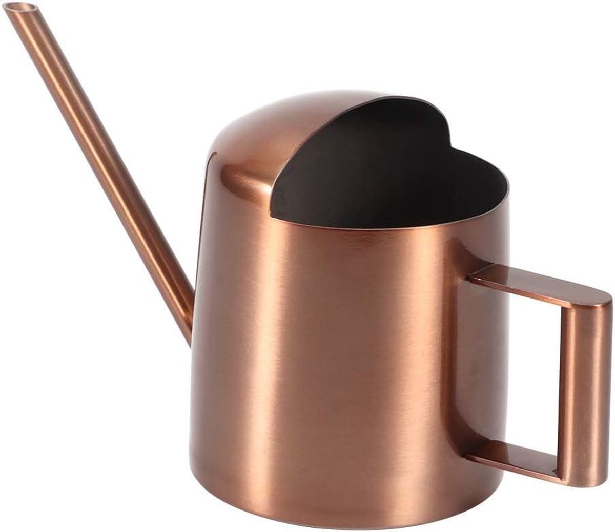 Small 300ml stainless steel watering can with long spout - ideal for flowers and household use V1188-MS-313-0422