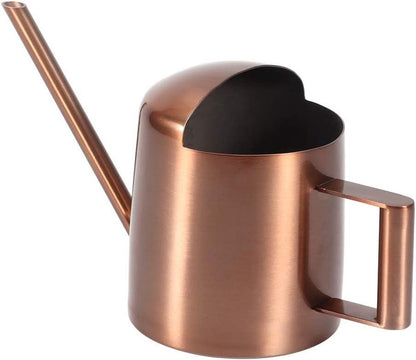 Small 300ml stainless steel watering can with long spout - ideal for flowers and household use V1188-MS-313-0422