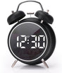 Digital clock - Digital clock - LED display - Bedroom - Clock - Energy efficient - Black V1188-MS-313-0432