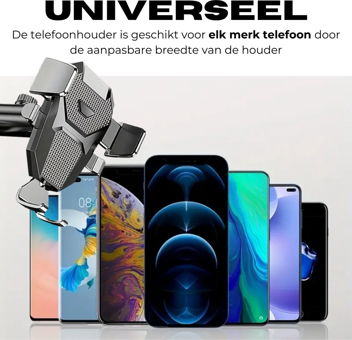 Universal Car Phone Holder with Suction Cup - Car, Office, - Smartphone Car Phone Holder V1188-MS-313-0438
