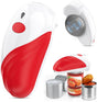 Automatic electric can opener with touch control for all can sizes (red) V1188-MS-313-0445