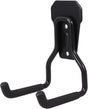 Support - Heavy-duty metal wall hook - Black mounting hooks for bicycles, ladders, and bulky items. Durable V1188-MS-313-0453