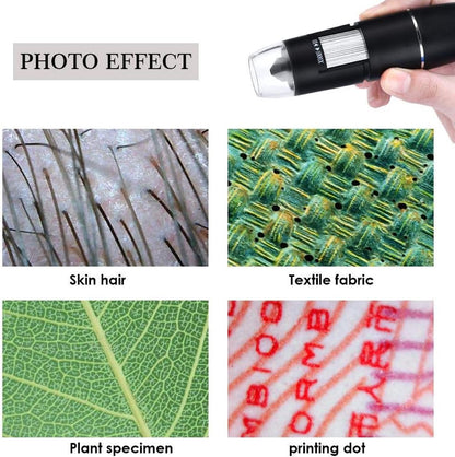 Microscope - Children's Microscope - USB Type-C Digital Microscope - 3 in 1, 50X-1600X Magnification - V1188-MS-313-0457
