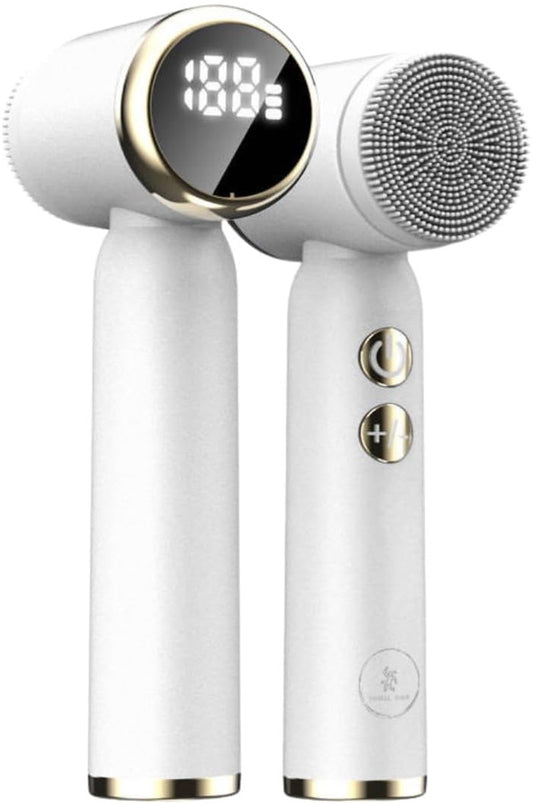 Facial Cleansing Brush - Sonic Roller - Spin - Electric Facial Cleanser - Facial Care - Keratin - Electric - V1188-MS-313-0473