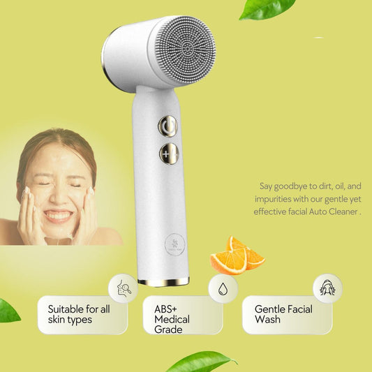 Facial Cleansing Brush - Sonic Roller - Spin - Electric Facial Cleanser - Facial Care - Keratin - Electric - V1188-MS-313-0473