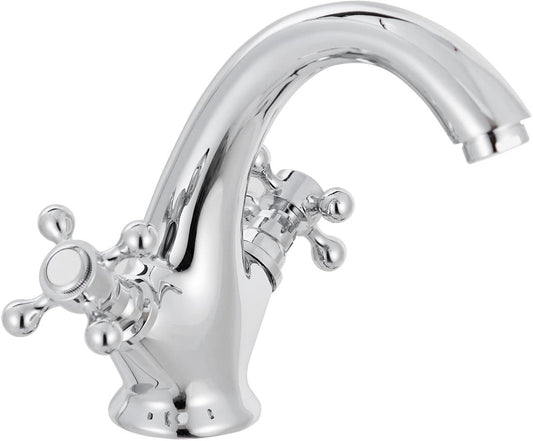 Faucets - Vintage Bathroom Faucets - Basin Faucets - Suitable for vintage bathroom basin faucets, Double V1188-MS-313-0484